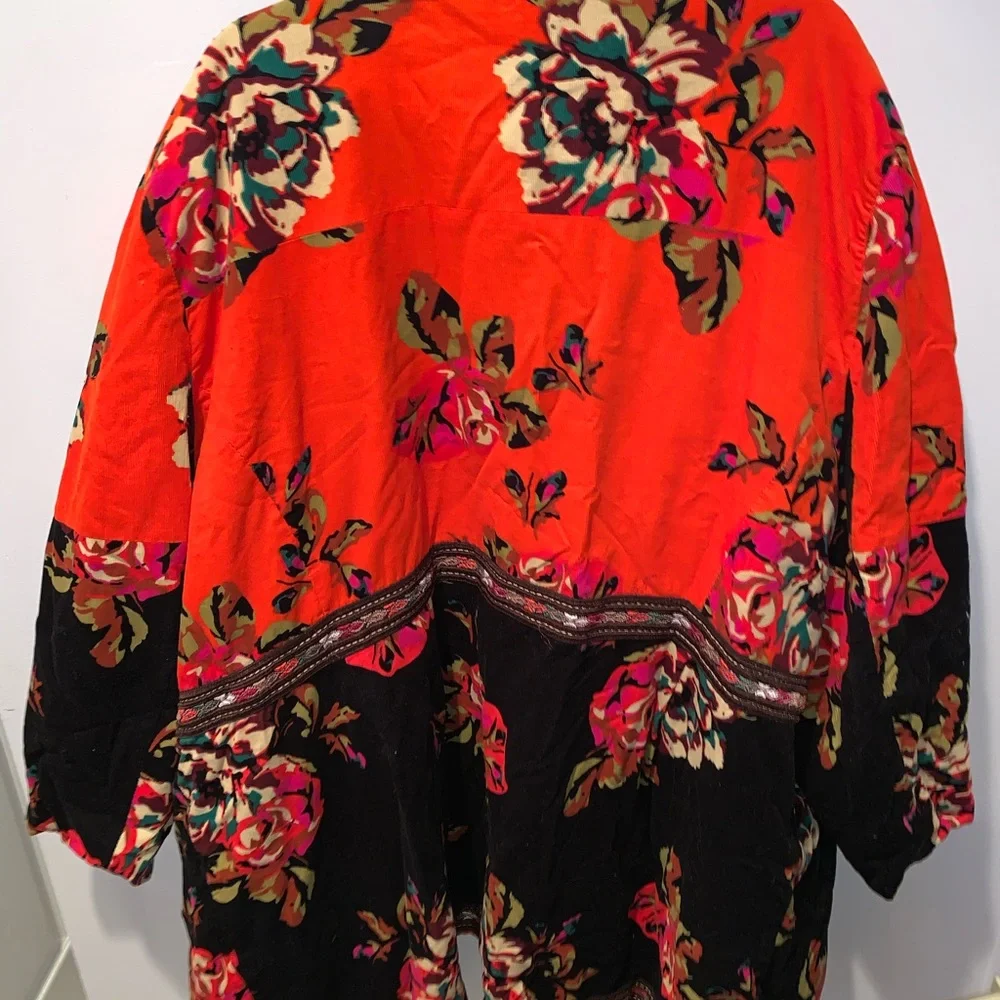 Tallissime Floral Print Coat - Picture 4 of 5